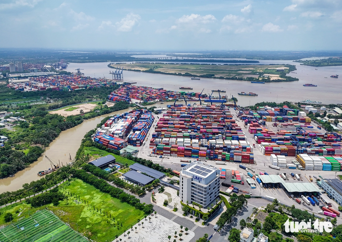 Đường liên cảng giải phóng áp lực container cho Võ Chí Công - Ảnh 9.