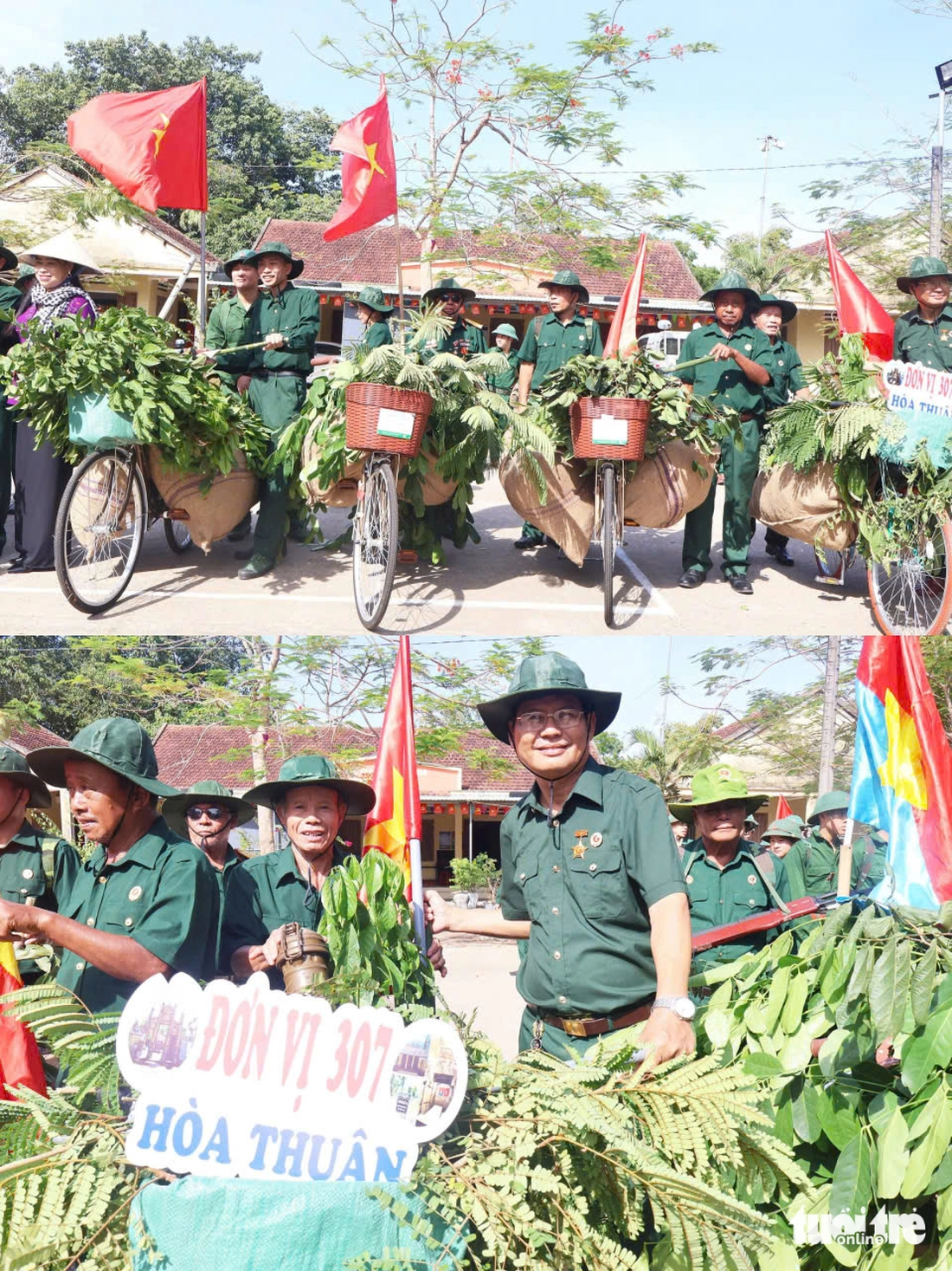 Xúc động cảnh bộ đội hành quân, chiến thắng trở về trong vòng tay yêu thương nhân dân - Ảnh 5.