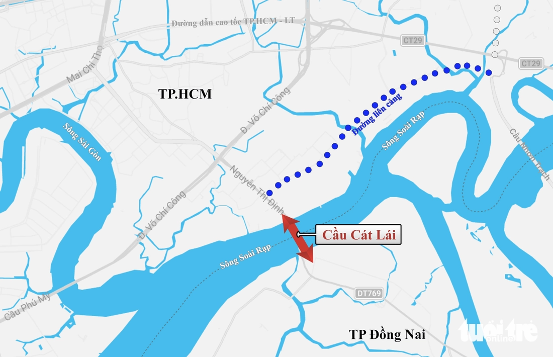 Từ Cát Lái sang Đồng Nai, nơi làm cây cầu nối tiếp trục phát triển khu Đông TP.HCM - Ảnh 2.