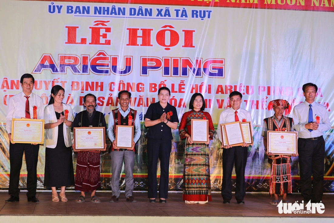 Lễ hội Ariêu Piing 2026 của người Tà Ôi được công nhận di sản văn hóa phi vật thể - Ảnh 2.