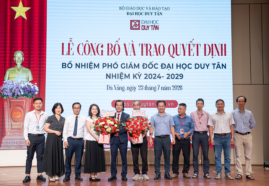 PGS.TS. Nguyễn Gia Như được bổ nhiệm chức phó giám đốc ĐH Duy Tân - Ảnh 4.