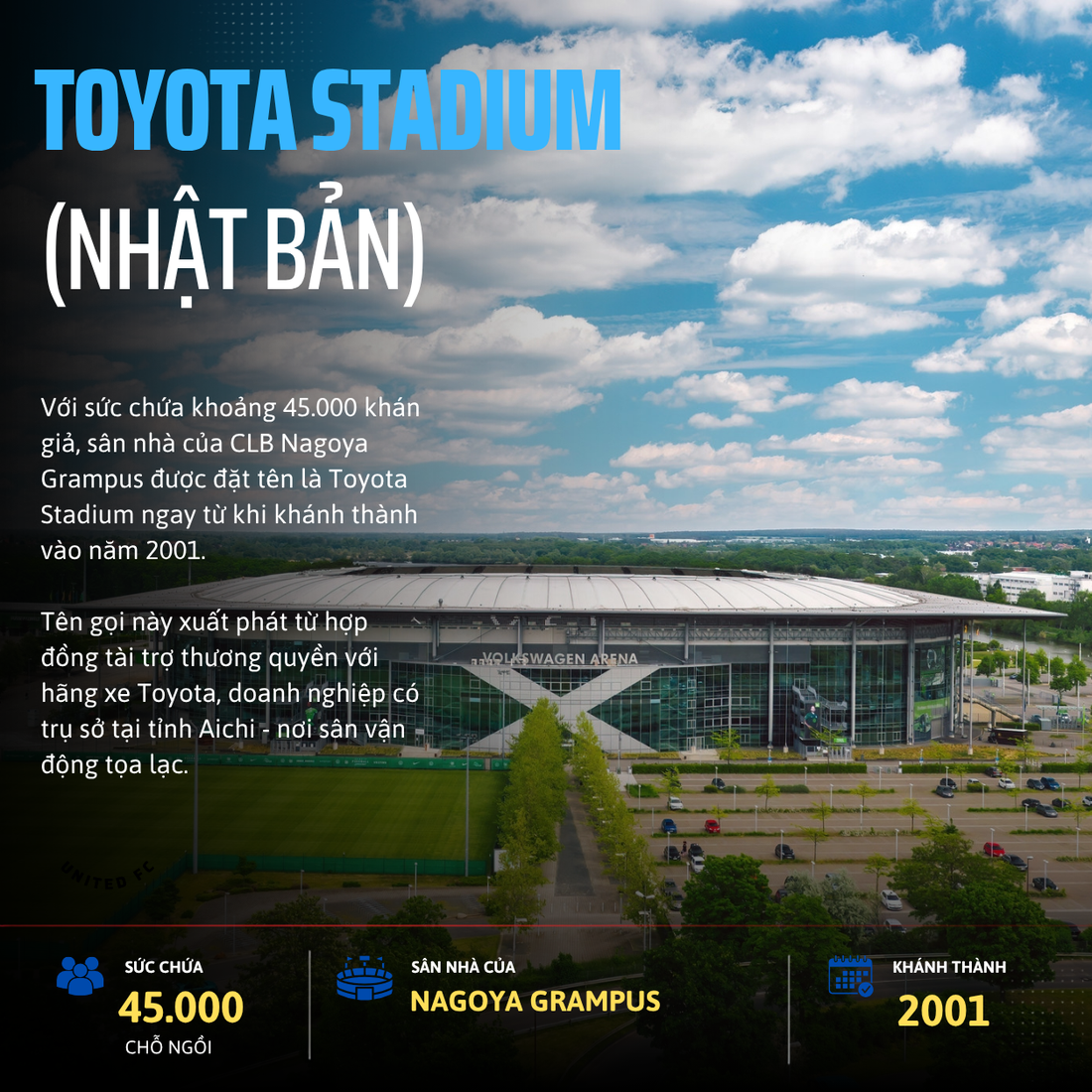 Hàng loạt sân vận động mang tên hãng xe: VinFast, Toyota, Mercedes... - Ảnh 9.