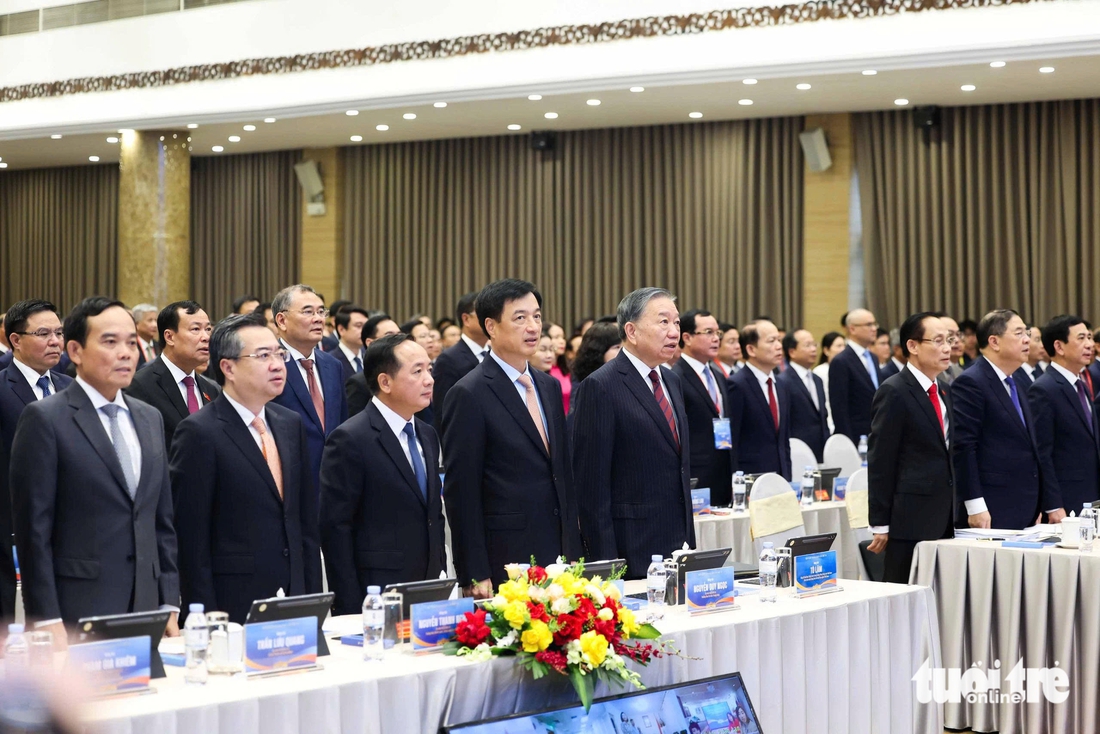 Tổng Bí thư, Chủ tịch nước Tô Lâm dự khai mạc Hội nghị Ngoại giao lần thứ 33 - Ảnh 4.