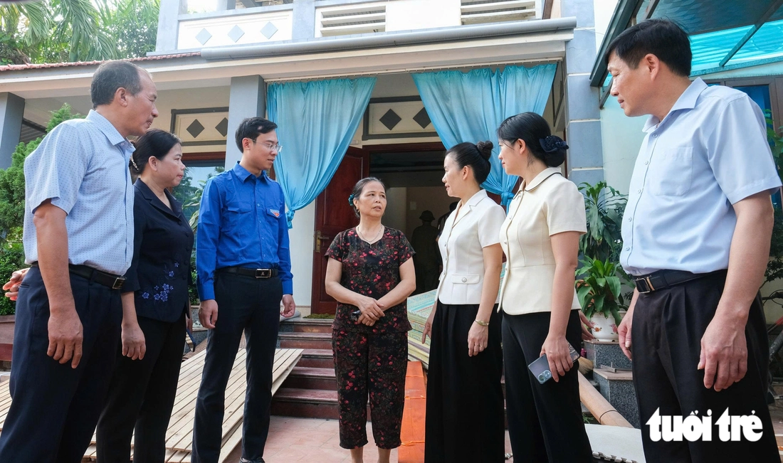 Đội nắng giúp dân chuyển nhà, nhường mặt bằng cho sân bay Gia Bình - Ảnh 5.
