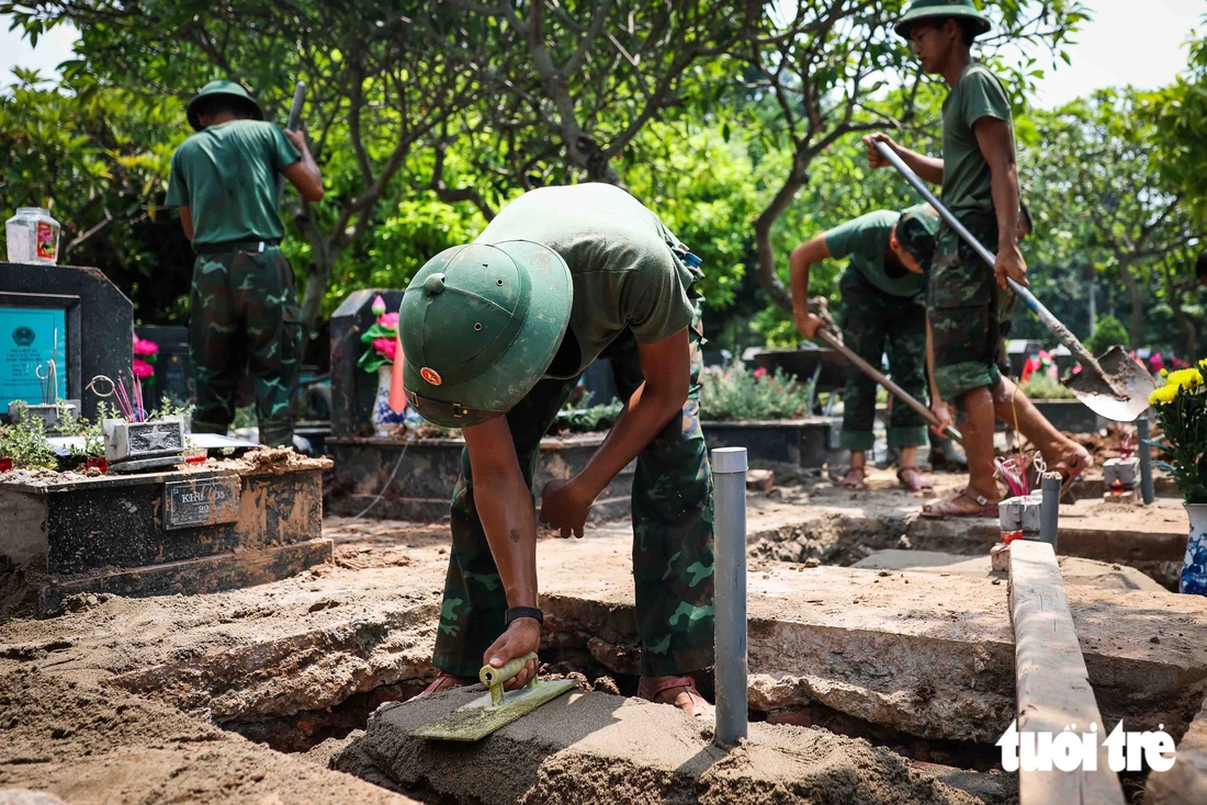 Khai quật tìm danh tính 469 Liệt sĩ chống Pháp sau 70 năm tại Nghĩa trang Mai Dịch - Ảnh 19.