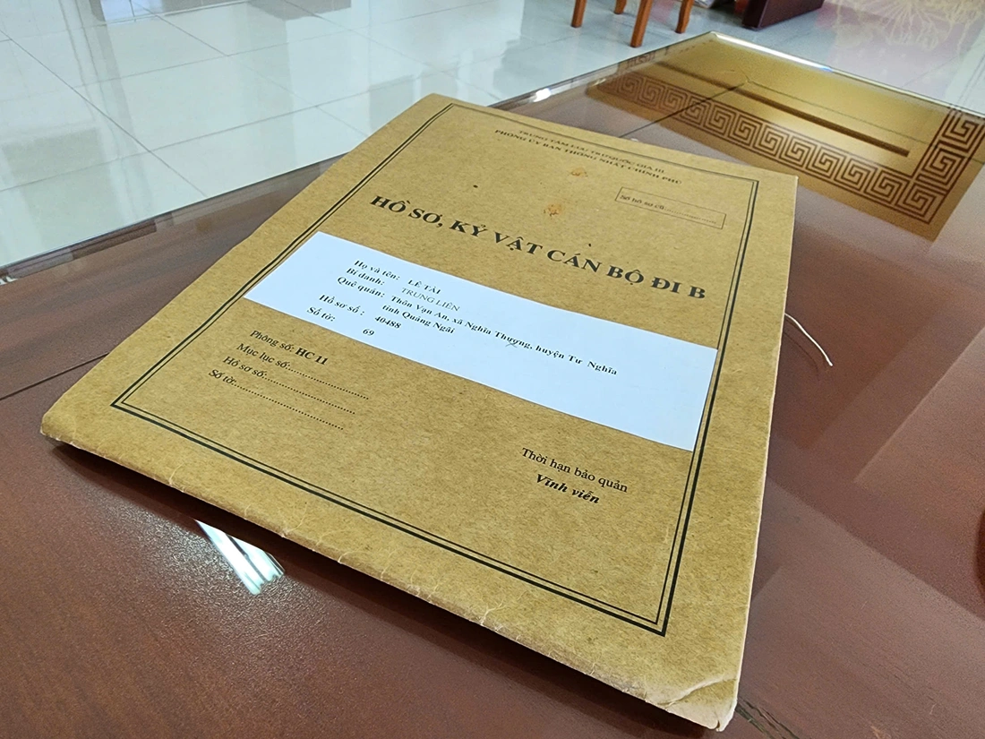 Thân nhân cán bộ 'gửi vàng đi B rồi mãi không về nhận lại' kể nhiều thông tin trùng khớp hồ sơ - Ảnh 6.