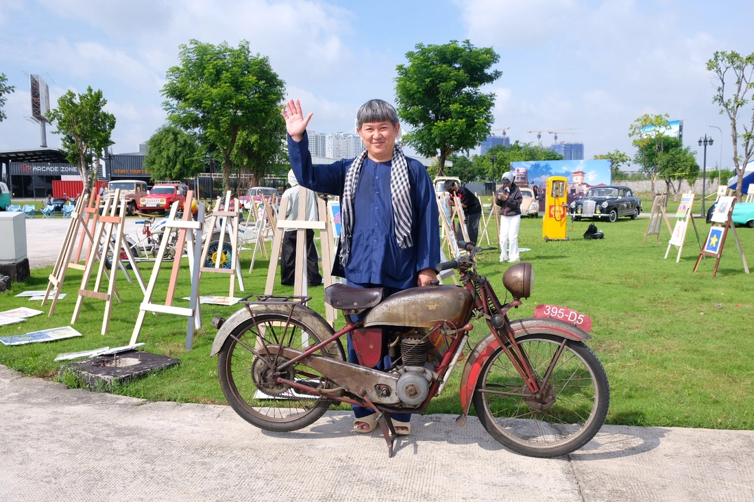 Dàn xe cổ tụ hội, giao lưu các nhà sưu tập nước ngoài tại Vietnam Scooters Fest 2026 - Ảnh 6.
