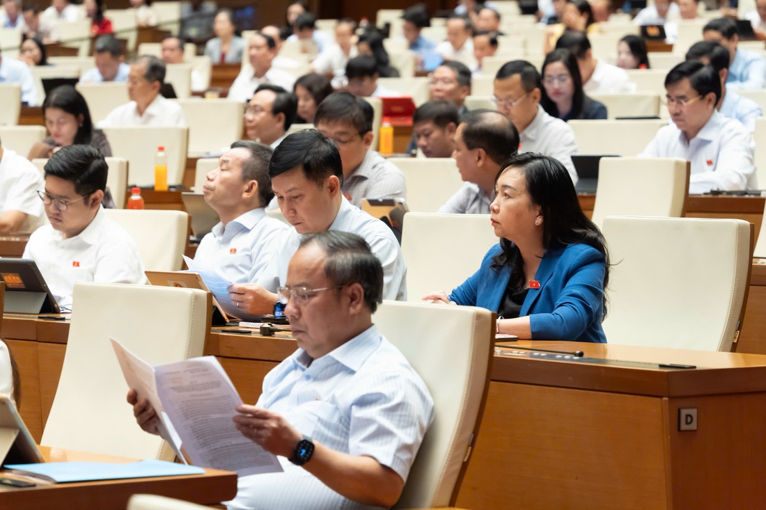  Quốc hội thảo luận sửa Luật Phòng, chống rửa tiền, Luật Xuất bản - Ảnh 1.
