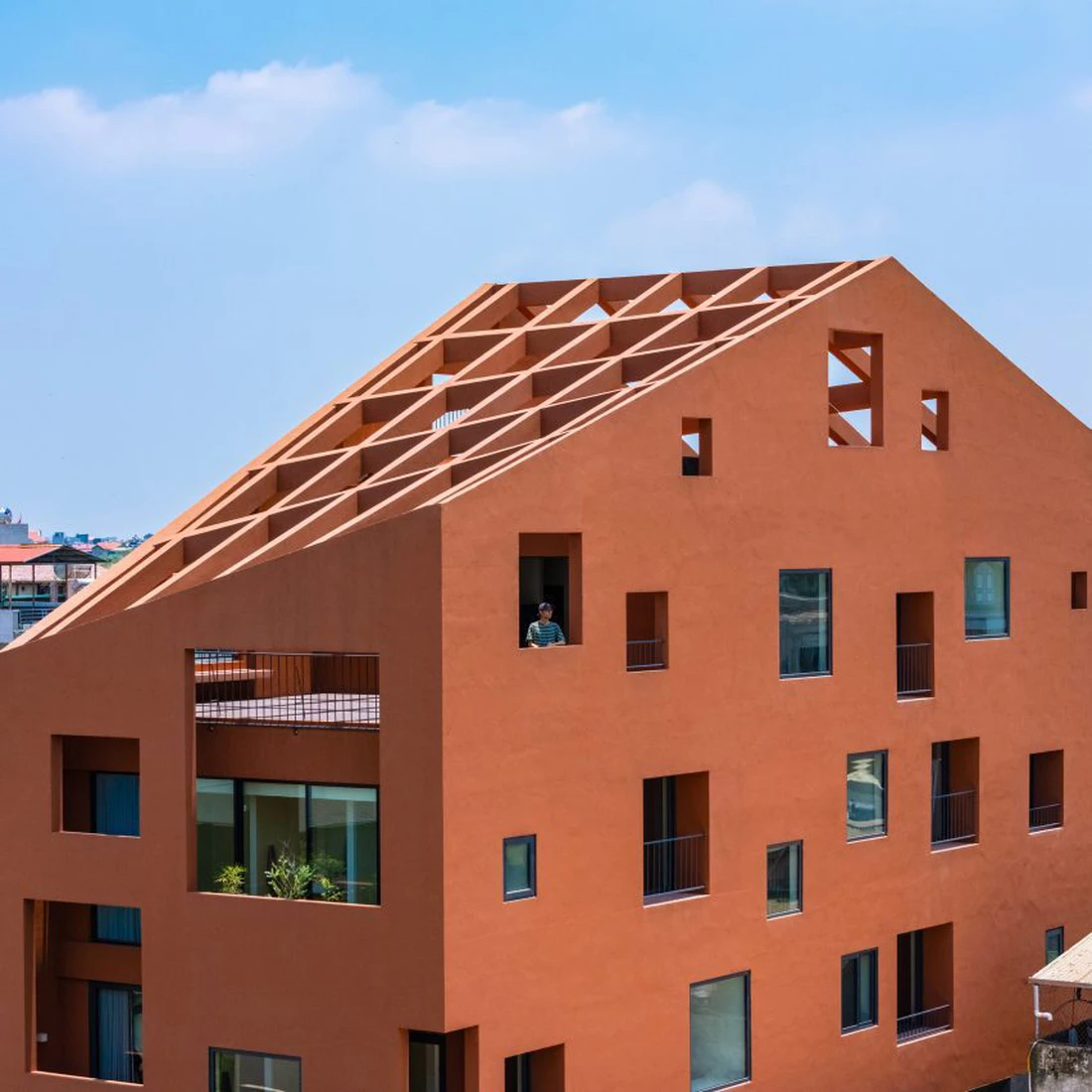 100 Windows: ngôi nhà vỏ kép giữa vùng ven đô Hà Nội đang đổi thay - Ảnh 6.