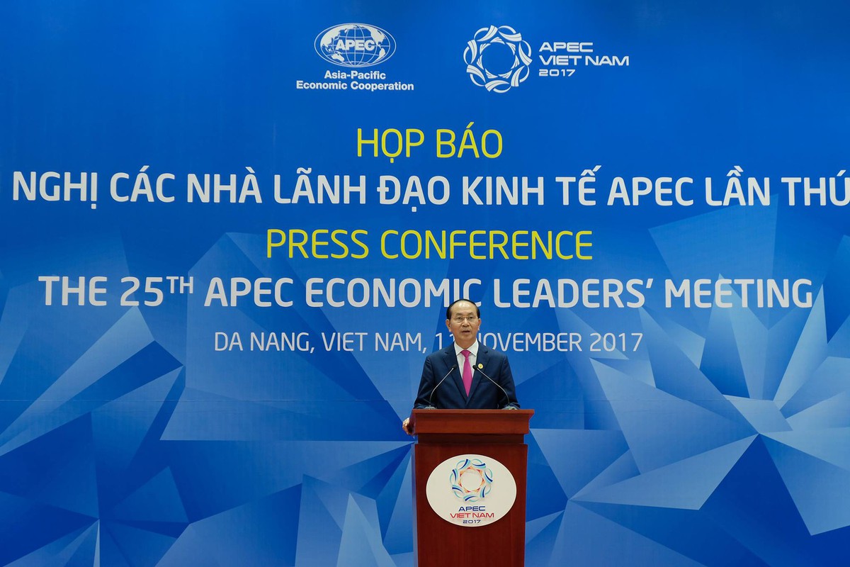 Chủ tịch nước họp báo công bố kết quả Hội nghị cấp cao APEC