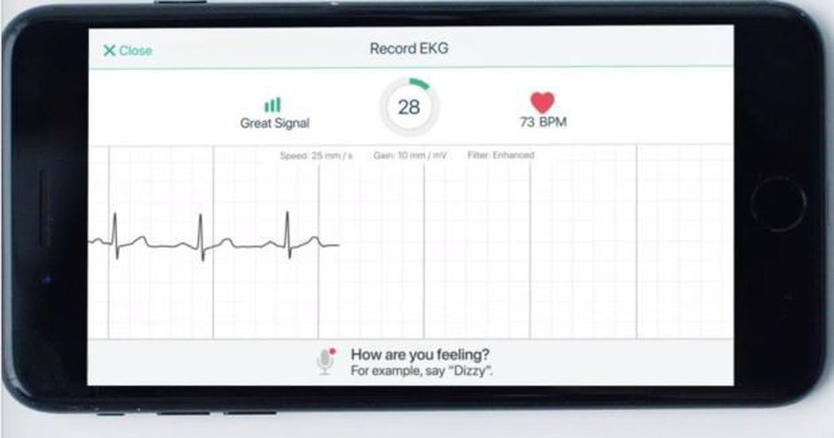 Theo dõi nhịp tim bằng smartphone có thể cứu sống bạn kịp thời