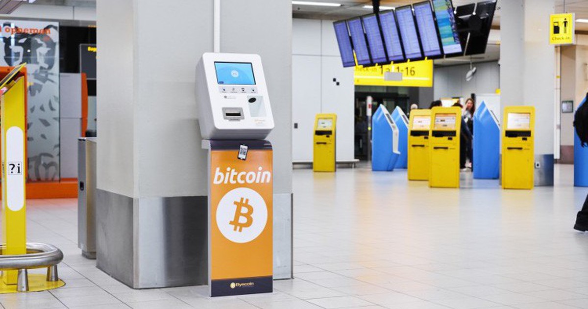 Sân bay Amsterdam có máy ATM bitcoin