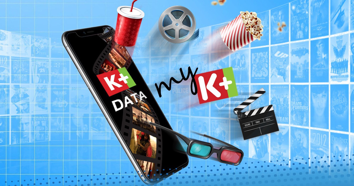 Giải trí cùng kho phim, clip với K+ Data của MobiFone
