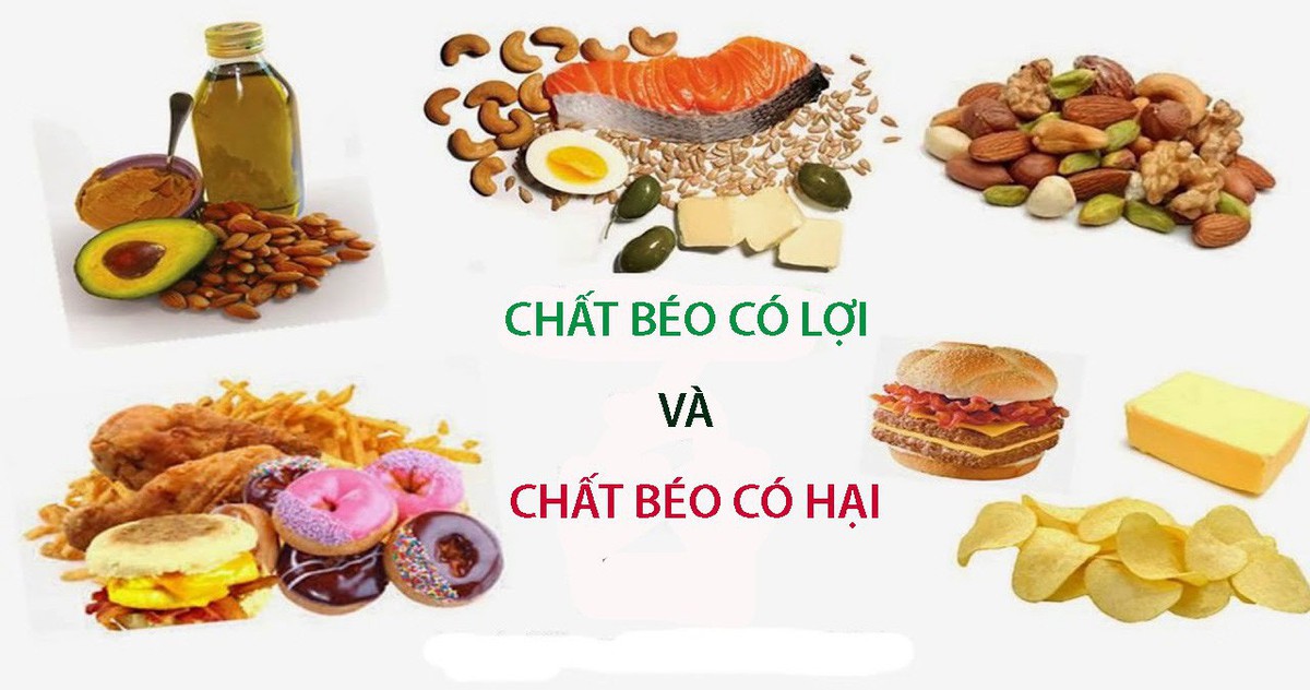 nhung thuc pham chua chat beo co loi va co hai