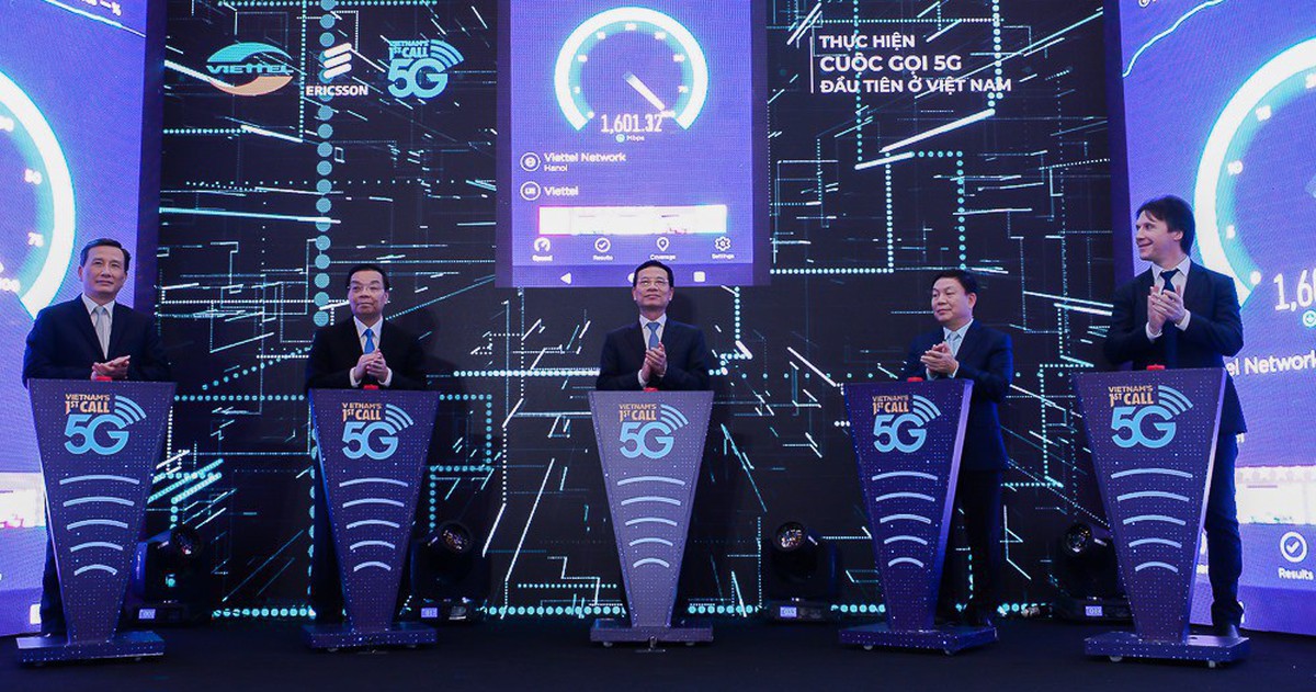 Thử nghiệm thành công cuộc gọi đầu tiên tại Việt Nam bằng công nghệ 5G