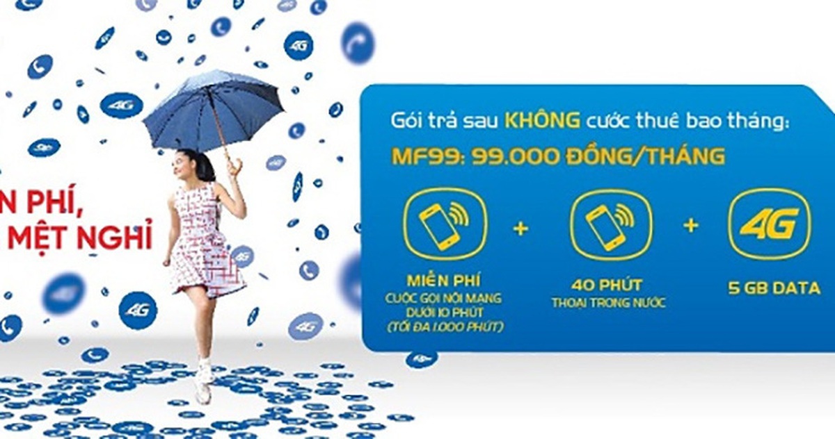 Ưu đãi gấp bội với các gói cước trả sau mới từ MobiFone