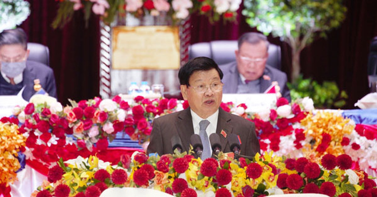 Ông Thongloun Sisoulith được bầu làm Tổng bí thư Đảng NDCM Lào