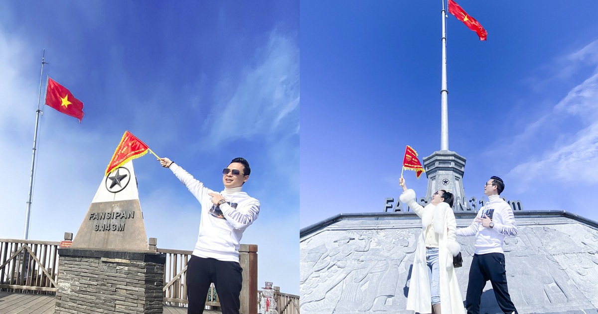 Cặp đôi đầu tiên đại diện cho tổ chức BSSC chinh phục đỉnh Fansipan