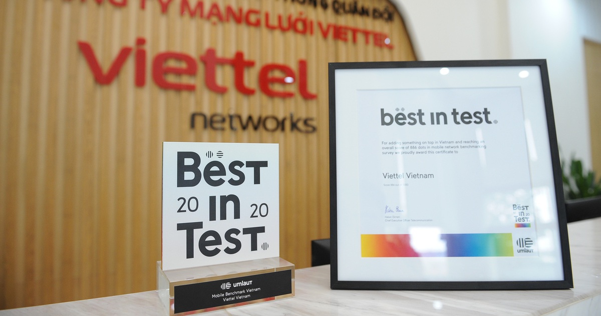 Thấy gì từ việc Viettel nhận 'Best in test' của Umlaut?