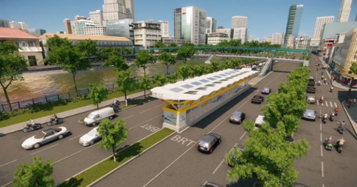 Tháng 9-2021 khởi công xây dựng tuyến xe buýt nhanh BRT đầu tiên ở TP.HCM