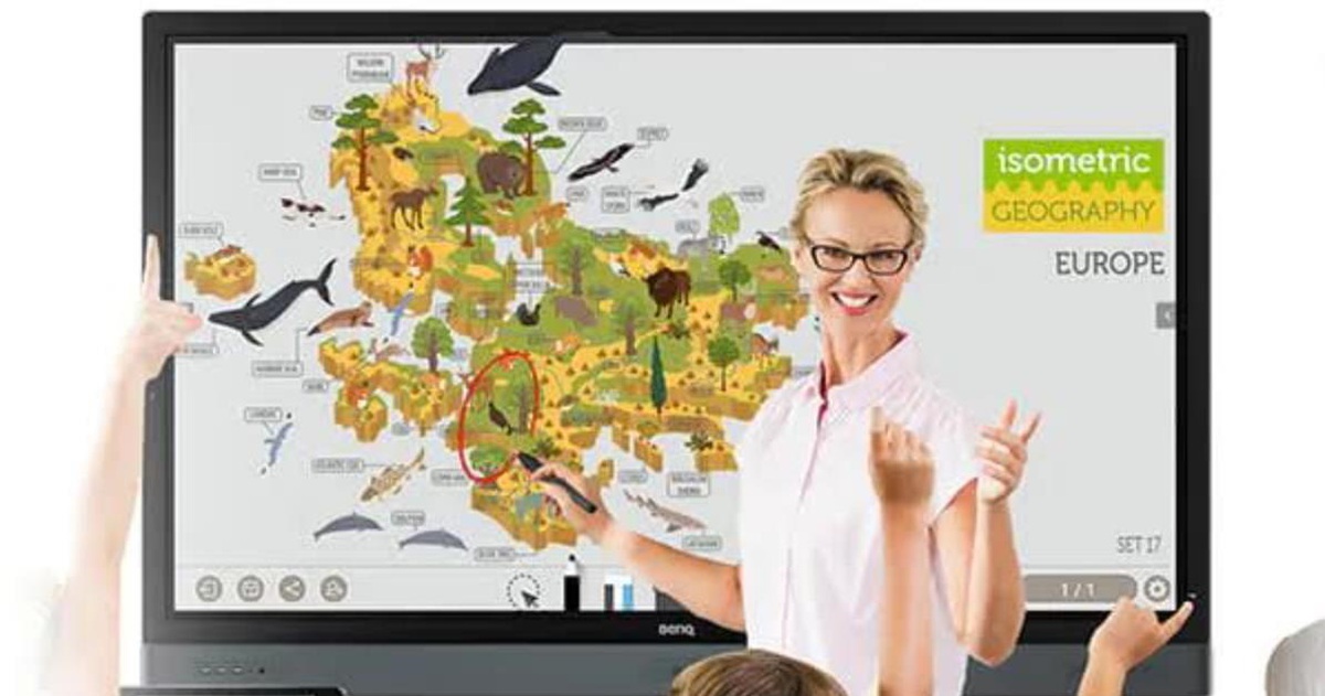 BenQ giữ vị trí số một thị phần màn hình tương tác IFP