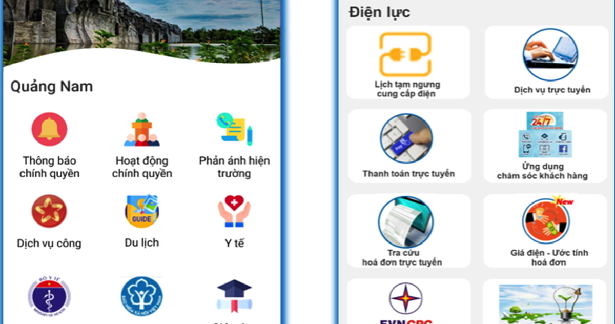 Triển khai chuyên mục Điện lực trên ứng dụng Smart Quảng Nam