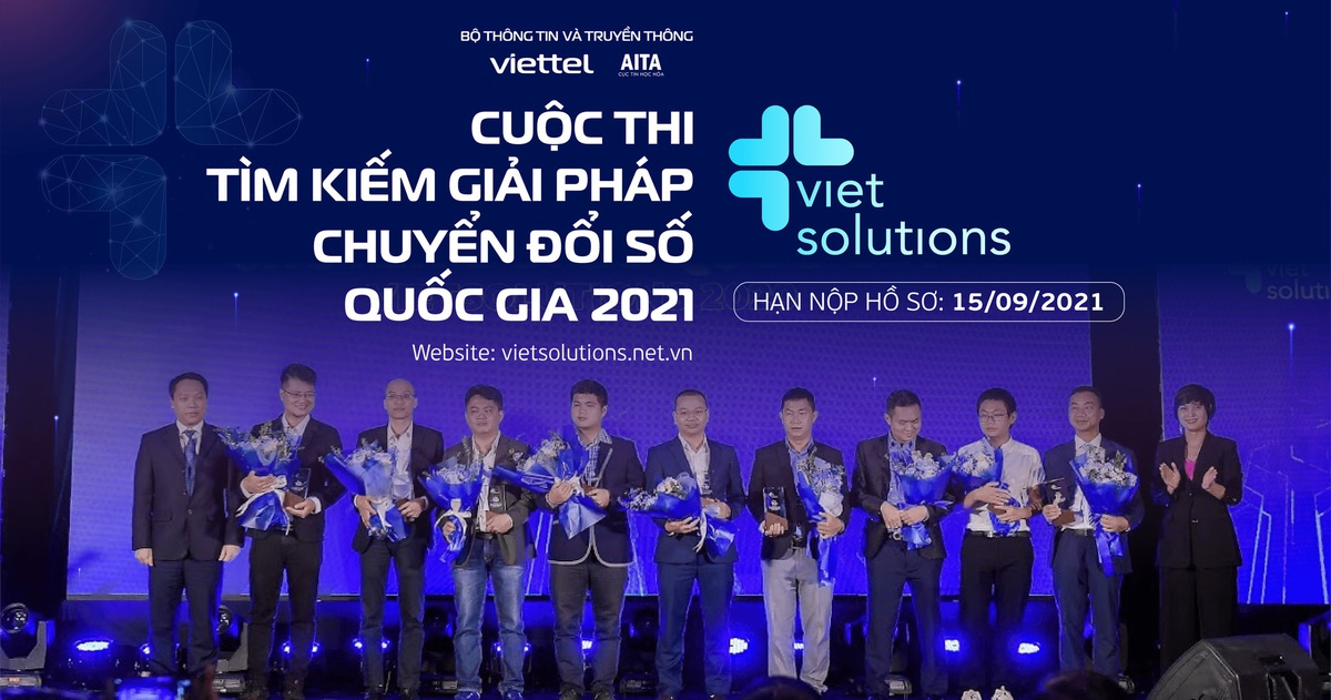 Gia hạn nộp hồ sơ giải thưởng Viet Solutions do dịch bệnh