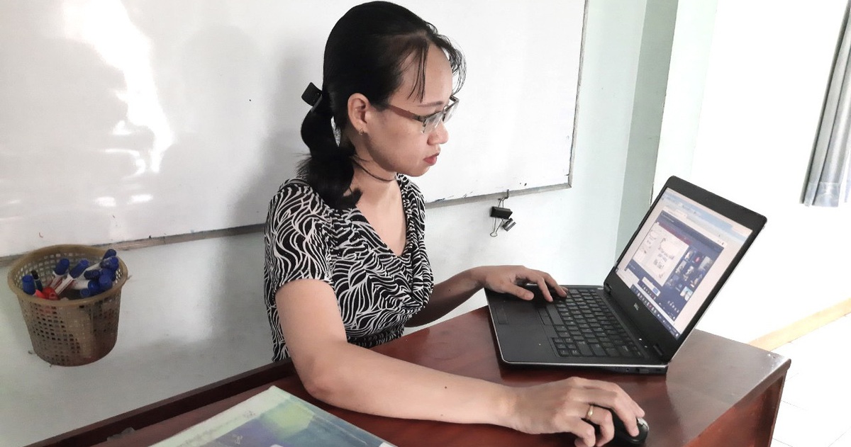 TP.HCM: Giáo viên tiểu học bắt đầu ghi hình bài giảng đưa lên website trường