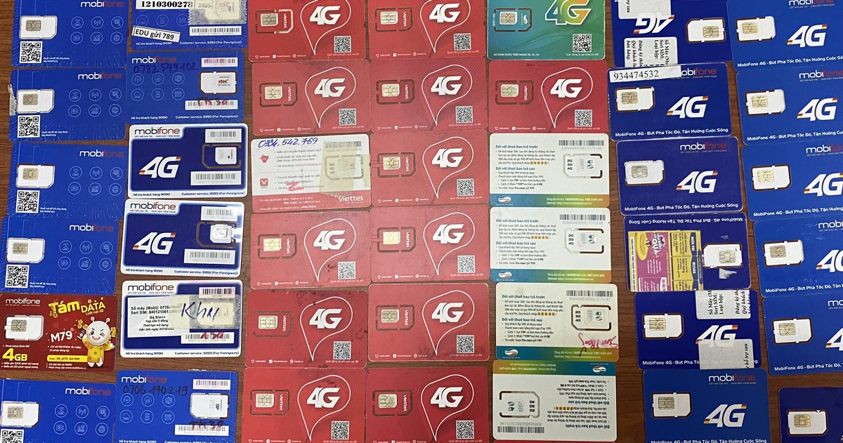 9 điểm bán SIM rác bị phạt gần 200 triệu đồng - Tuổi Trẻ Online