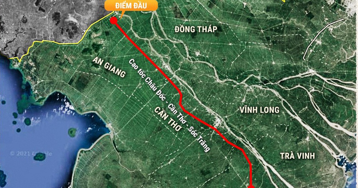 Trình Quốc hội quyết định chủ trương đầu tư đường cao tốc Châu Đốc - Cần Thơ - Sóc Trăng