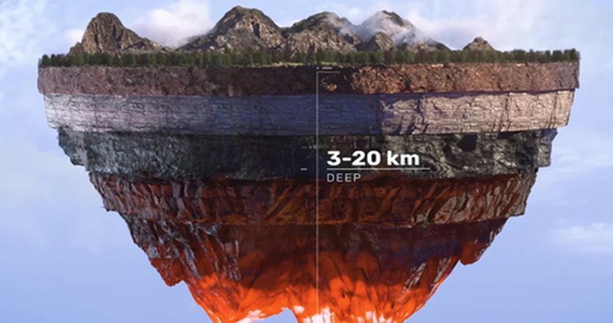 Khoan 20km vào lòng đất khai thác năng lượng địa nhiệt