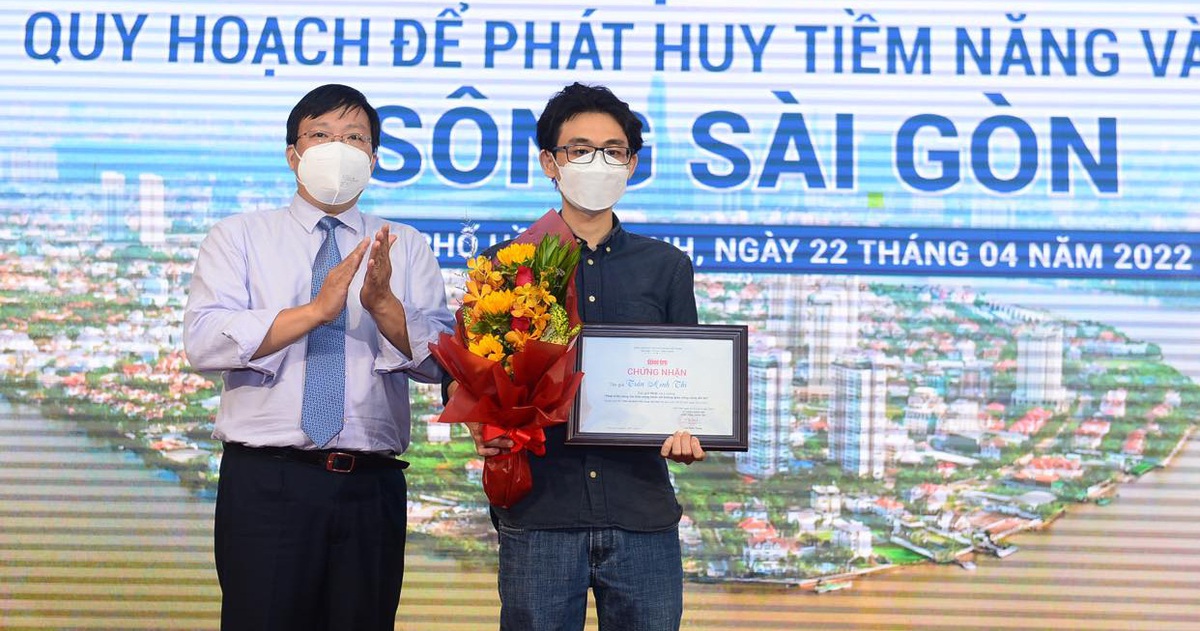 Trao giải cuộc thi Hiến kế phát triển sông Sài Gòn