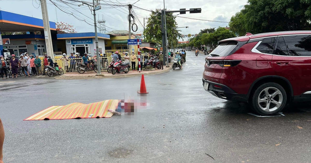 Tai nạn khiến 1 học sinh tử vong, nghi nữ tài xế cán người đang 'livestream' lúc lái xe