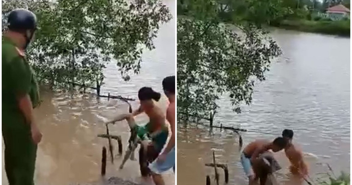 Phát hiện thi thể bé gái 11 tuổi và em trai 6 tuổi dưới sông nghi chết đuối