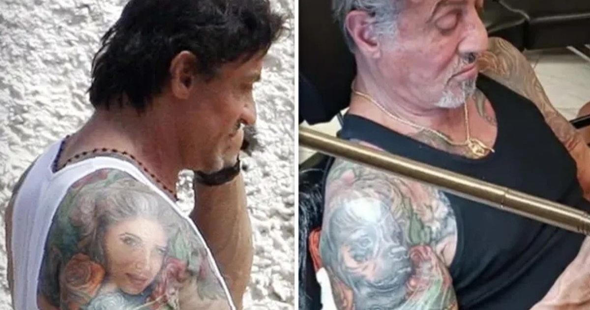 Sylvester Stallone bị vợ đệ đơn ly hôn do xăm hình thú cưng đè lên hình xăm mặt vợ - Tuổi Trẻ Online