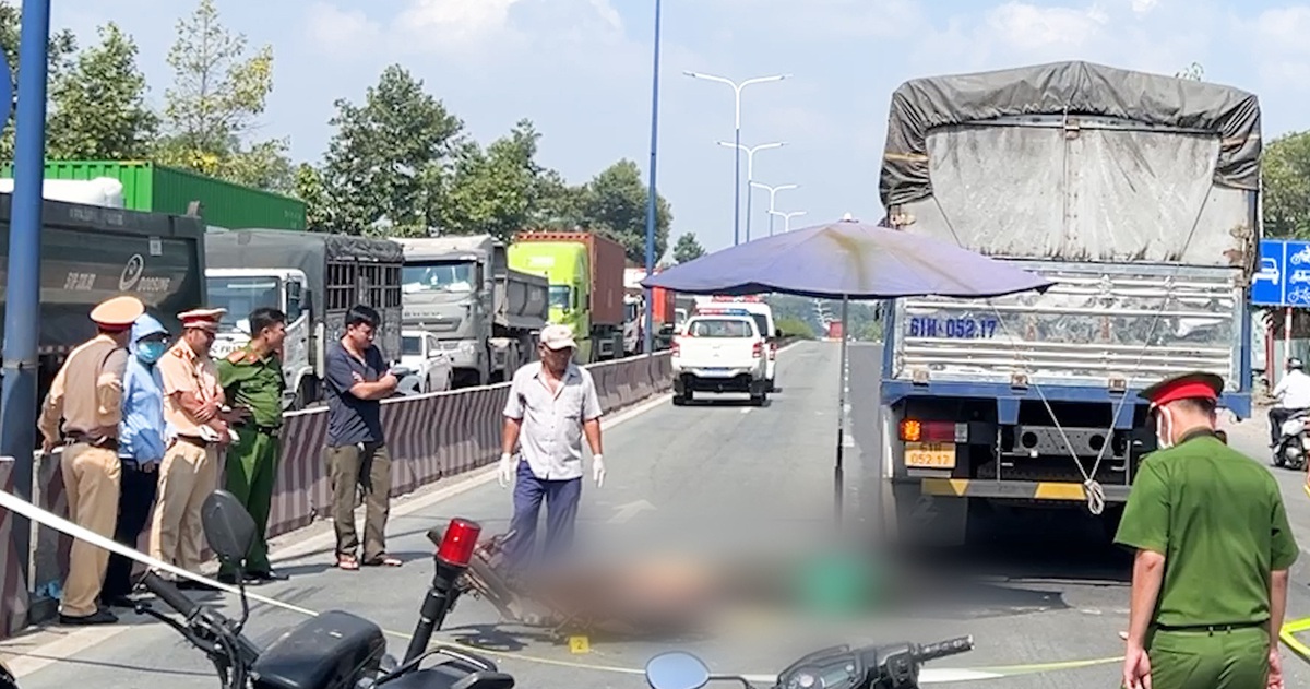 Người đàn ông bị xe tải tông tử vong khi đi từ nhà con gái về - Tuổi Trẻ Online