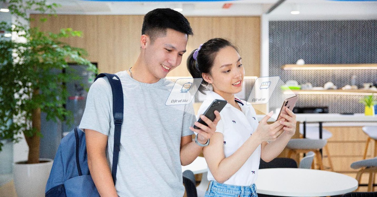 Trợ giá 40% vé tàu - xe Tết trên ví VNPAY và ứng dụng ngân hàng