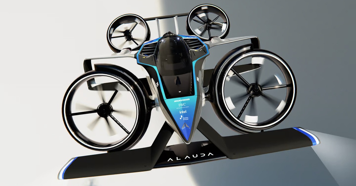 Ô tô bay nhanh nhất thế giới, tựa siêu xe đua trên bầu trời