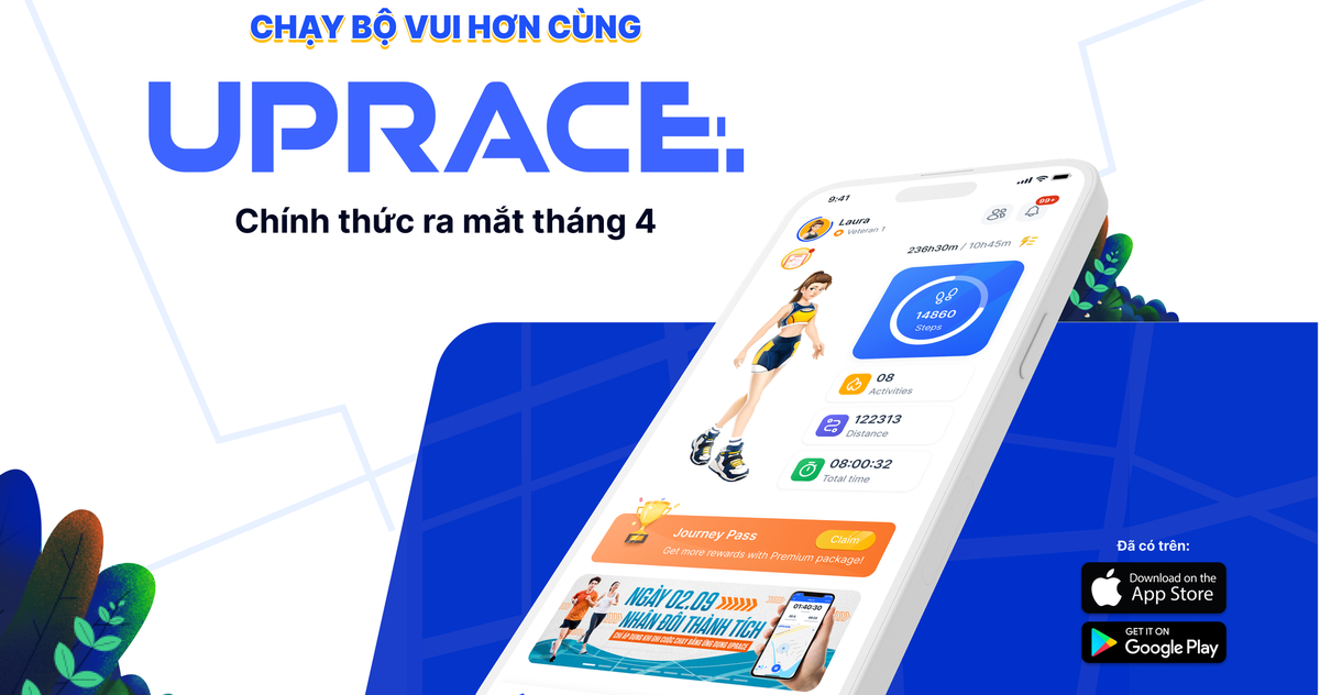 Thêm động lực rèn luyện sức khỏe mỗi ngày cùng ứng dụng chạy bộ thuần Việt