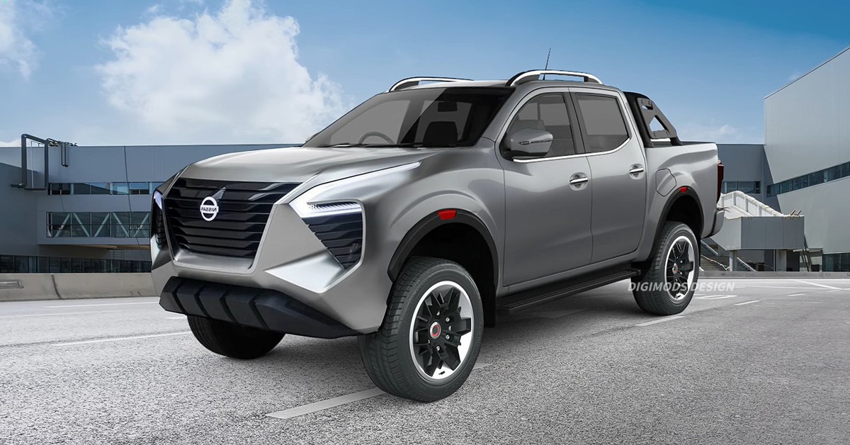 Nissan Navara mới có thể ra mắt năm 2025, nhìn đậm chất tương lai ...