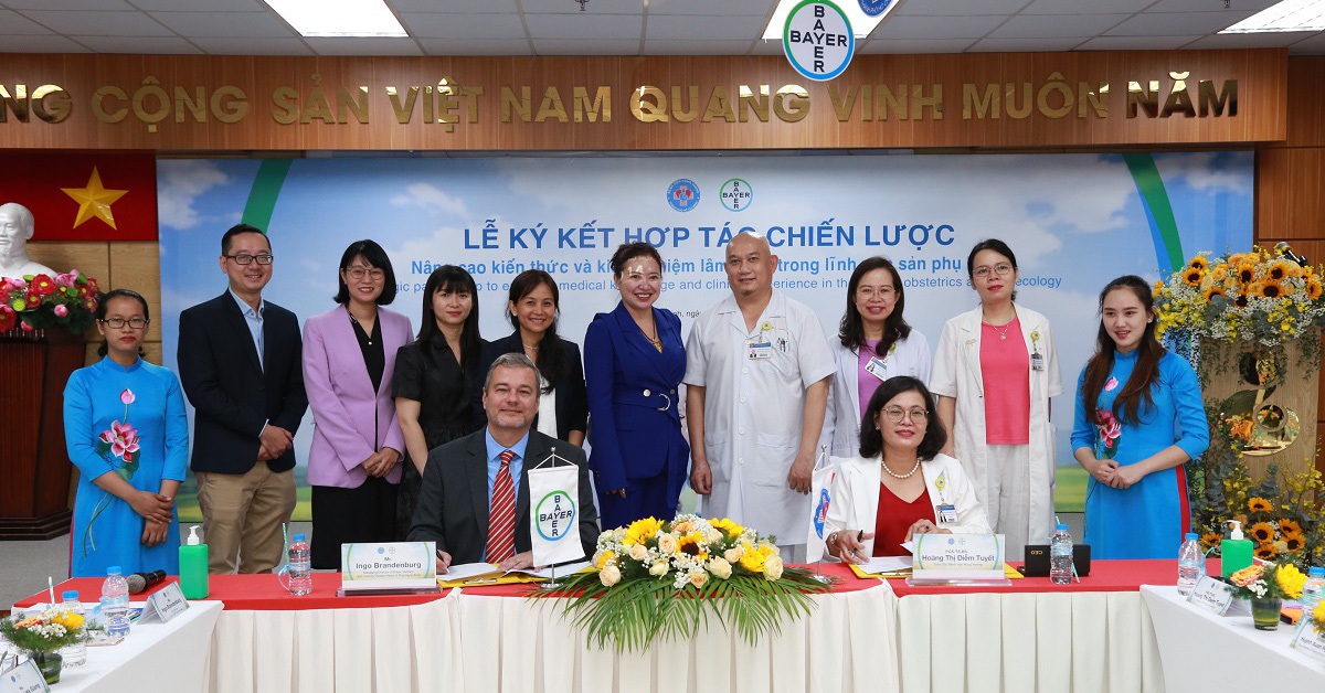 Bayer đồng hành Bệnh viện Hùng Vương chăm sóc và cải thiện sức khỏe phụ nữ