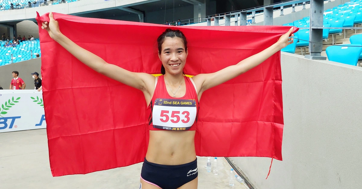 Thay thế nữ hoàng điền kinh Nguyễn Thị Oanh, 'cử nhân IT' lập tức giành HCV cho thể thao Việt Nam