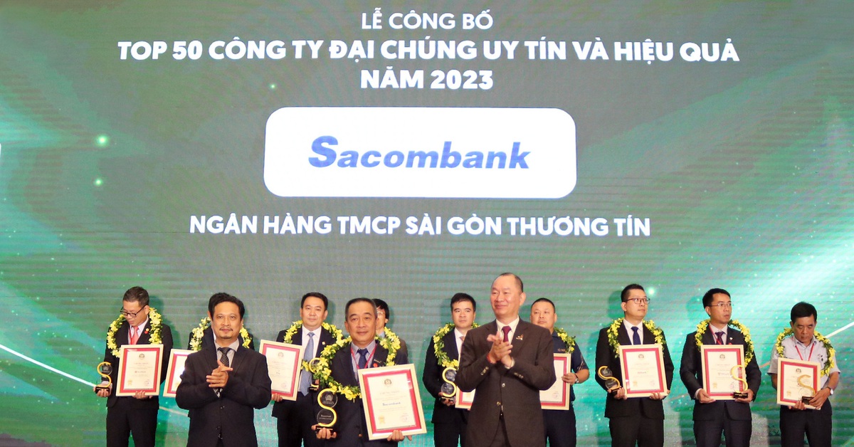 Sacombank nằm trong các bảng xếp hạng uy tín của Vietnam Report - Tuổi ...
