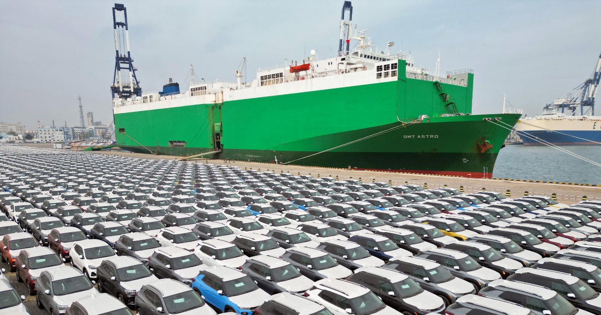 Cước vận chuyển ô tô bằng tàu biển tăng lên mức cao kỷ lục