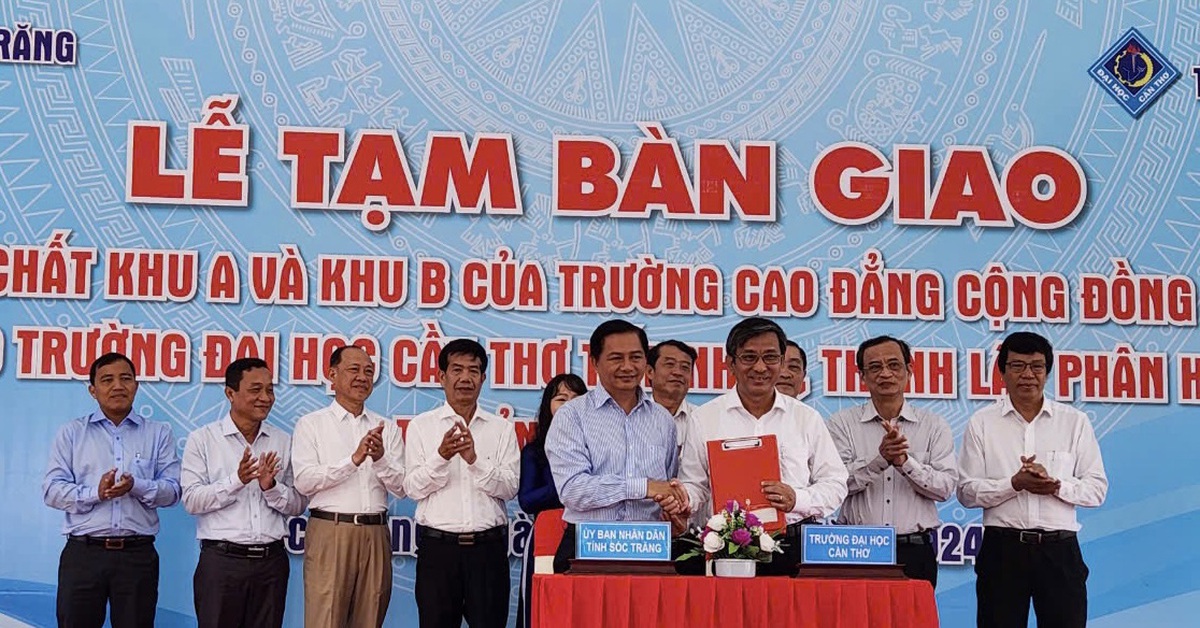 Thành lập phân hiệu Trường đại học Cần Thơ tại Sóc Trăng