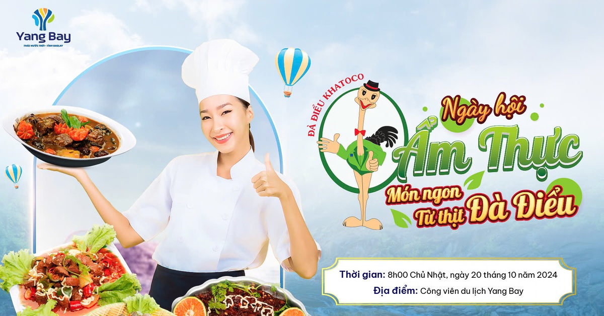 Ngày hội ẩm thực - món ngon từ thịt đà điểu