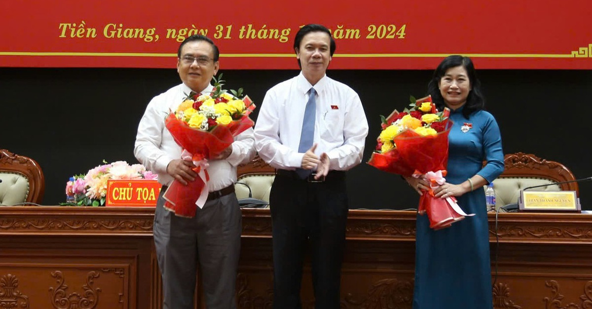 Bà Châu Thị Mỹ Phương giữ chức chủ tịch HĐND tỉnh Tiền Giang