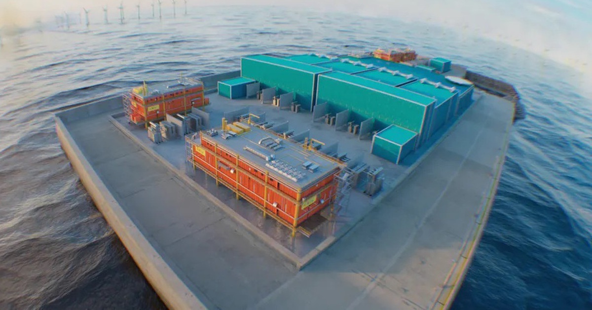 Đảo năng lượng nhân tạo đầu tiên thế giới được xây ra sao?