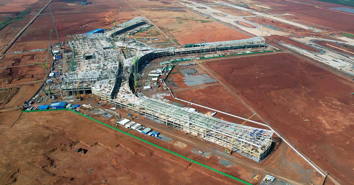 Sau gần 4 năm khởi công, tiến độ dự án sân bay Long Thành hiện ra sao?