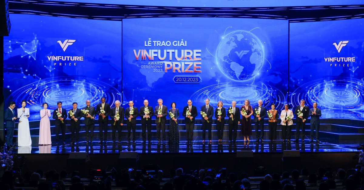 Những lĩnh vực nào sẽ được vinh danh tại giải thưởng VinFuture 2024?